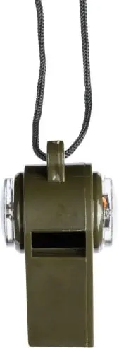 Silbato PP 90 dB con brújula y termómetro