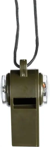 Silbato PP 90 dB con brújula y termómetro