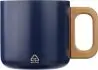 Taza termo acero reciclado 400 ml con asa de madera - Imagen 16