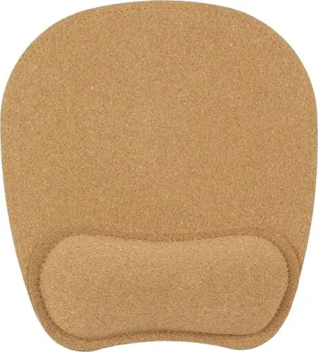 Alfombrilla ergonómica corcho con reposamuñecas