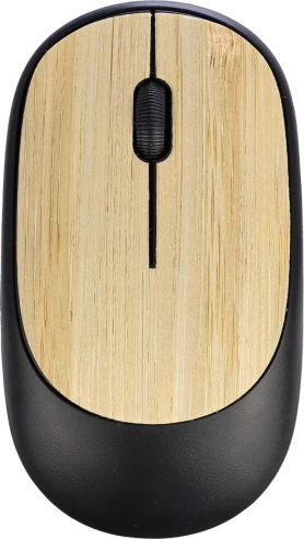 Ratón inalámbrico ABS bambú 1200 DPI