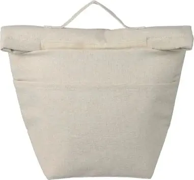 Bolsa nevera algodón reciclado enrollable
