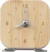 Reloj bambú con soporte y pila - Imagen 9