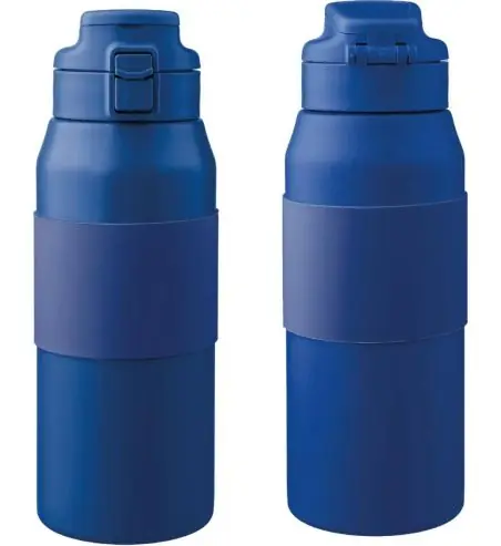 Bidón termo acero 304 800 ml con pajita
