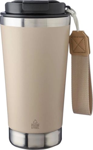 Vaso termo inox reciclado 500 ml doble pared tapa caja