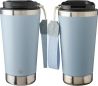Vaso termo inox reciclado 500 ml doble pared tapa caja - Imagen 15