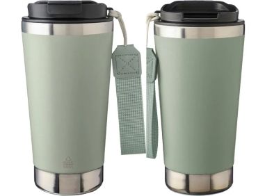 Vaso termo inox reciclado 500 ml doble pared tapa caja