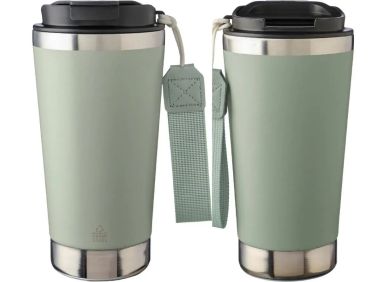 Vaso termo inox reciclado 500 ml doble pared tapa caja