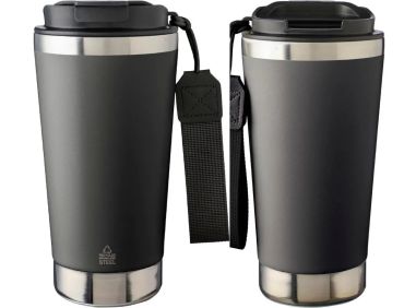 Vaso termo inox reciclado 500 ml doble pared tapa caja