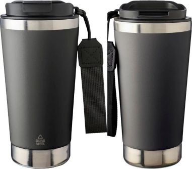 Vaso termo inox reciclado 500 ml doble pared tapa caja