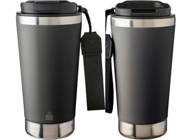 Vaso termo inox reciclado 500 ml doble pared tapa caja