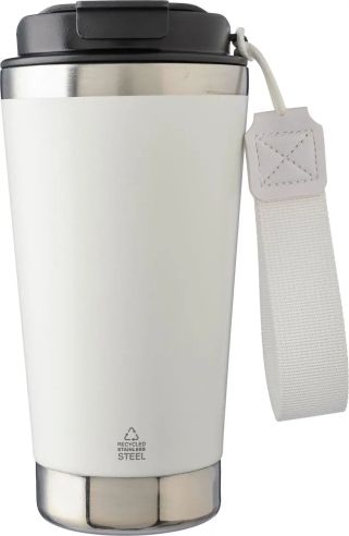 Vaso termo inox reciclado 500 ml doble pared tapa caja