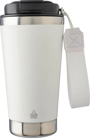Vaso termo inox reciclado 500 ml doble pared tapa caja