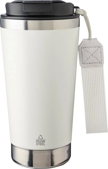 Vaso termo inox reciclado 500 ml doble pared tapa caja
