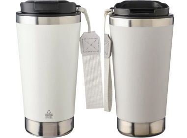 Vaso termo inox reciclado 500 ml doble pared tapa caja