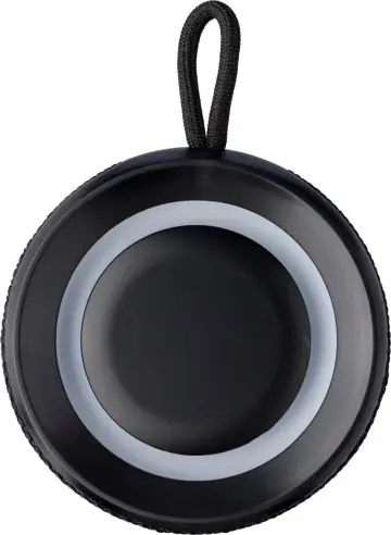 Altavoz exterior ABS reciclado 10W IPX6 solar TWS 1200 mAh