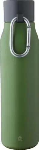 Botella termo de acero inox reciclado 600 ml 6h/9h