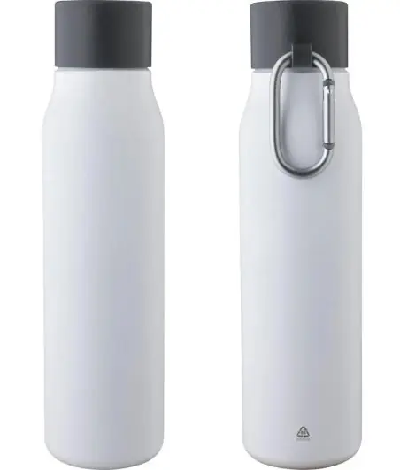 Botella termo de acero inox reciclado 600 ml 6h/9h