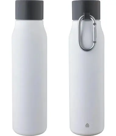 Botella termo de acero inox reciclado 600 ml 6h/9h
