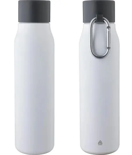 Botella termo de acero inox reciclado 600 ml 6h/9h