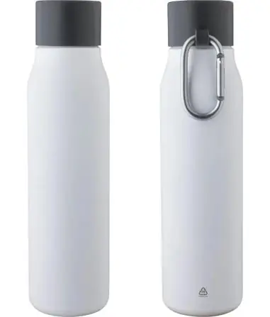 Botella termo de acero inox reciclado 600 ml 6h/9h