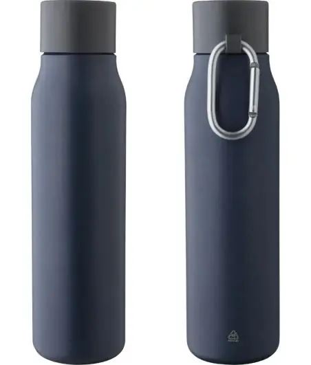 Botella termo de acero inox reciclado 600 ml 6h/9h
