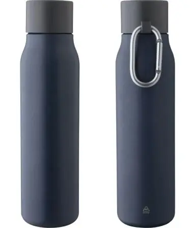 Botella termo de acero inox reciclado 600 ml 6h/9h
