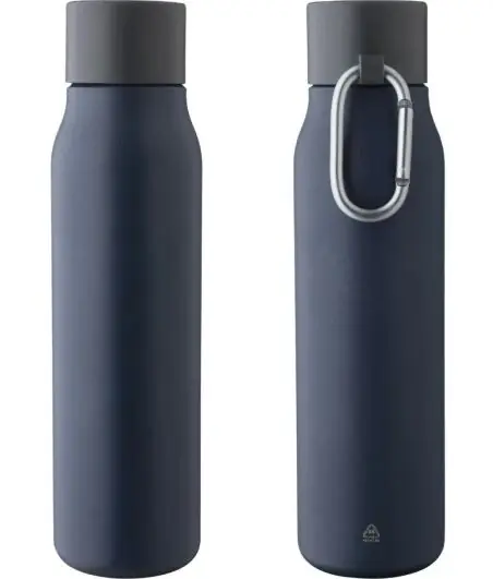 Botella termo de acero inox reciclado 600 ml 6h/9h
