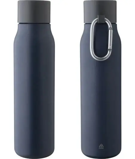 Botella termo de acero inox reciclado 600 ml 6h/9h