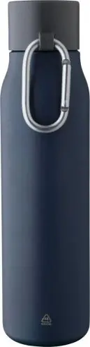 Botella termo de acero inox reciclado 600 ml 6h/9h