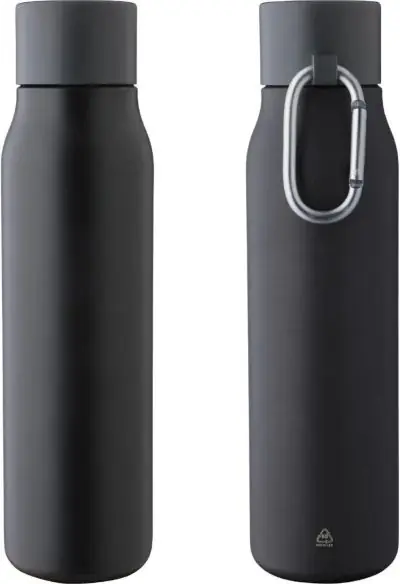 Botella termo de acero inox reciclado 600 ml 6h/9h