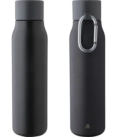 Botella termo de acero inox reciclado 600 ml 6h/9h