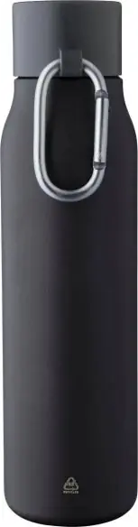 Botella termo de acero inox reciclado 600 ml 6h/9h
