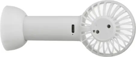 Ventilador mano ABS 600 mAh USB-C soporte plegable