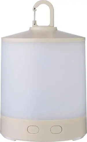 Luz camping ABS RGB 8 colores linterna desmontable 800 mAh