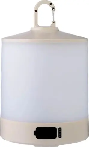 Luz camping ABS RGB 8 colores linterna desmontable 800 mAh