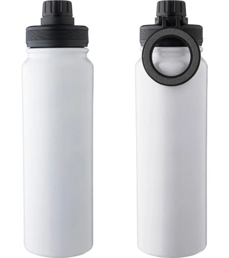 Bidón termo acero inox 800 ml soporte móvil