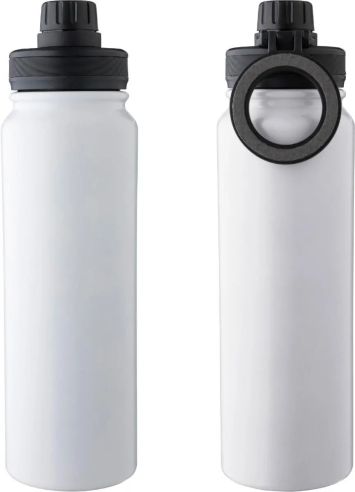 Bidón termo acero inox 800 ml soporte móvil