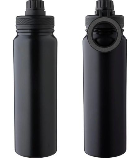 Bidón termo acero inox 800 ml soporte móvil