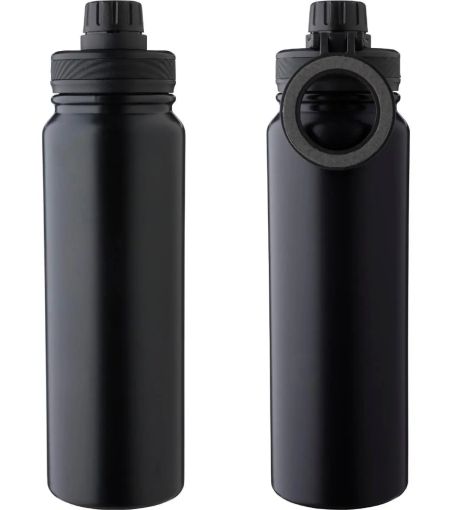 Bidón termo acero inox 800 ml soporte móvil