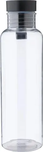 Botella RPET 750 ml con tapa de bambú
