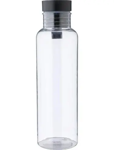Botella RPET 750 ml con tapa de bambú