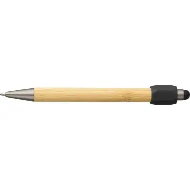 Bolígrafo bambú ABS reciclado spinner puntero 800m