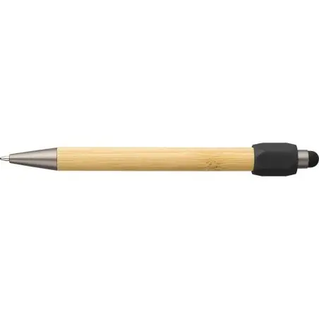 Bolígrafo bambú ABS reciclado spinner puntero 800m