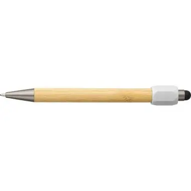 Bolígrafo bambú ABS reciclado spinner puntero 800m
