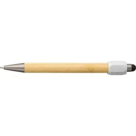 Bolígrafo bambú ABS reciclado spinner puntero 800m