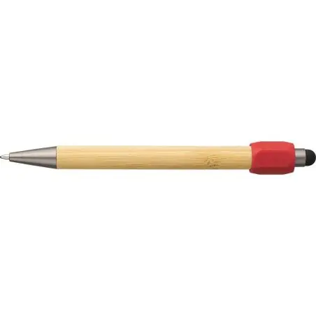 Bolígrafo bambú ABS reciclado spinner puntero 800m