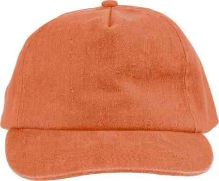 Gorra de algodón 240 g/m² con efecto lavado