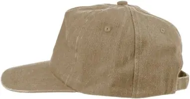 Gorra de algodón 240 g/m² con efecto lavado