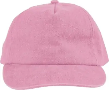 Gorra de algodón 240 g/m² con efecto lavado